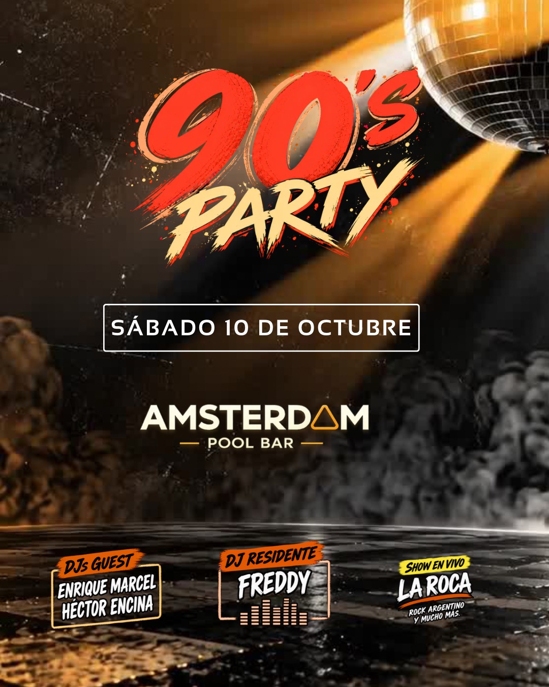 90’s Party – Amsterdam Pool Bar