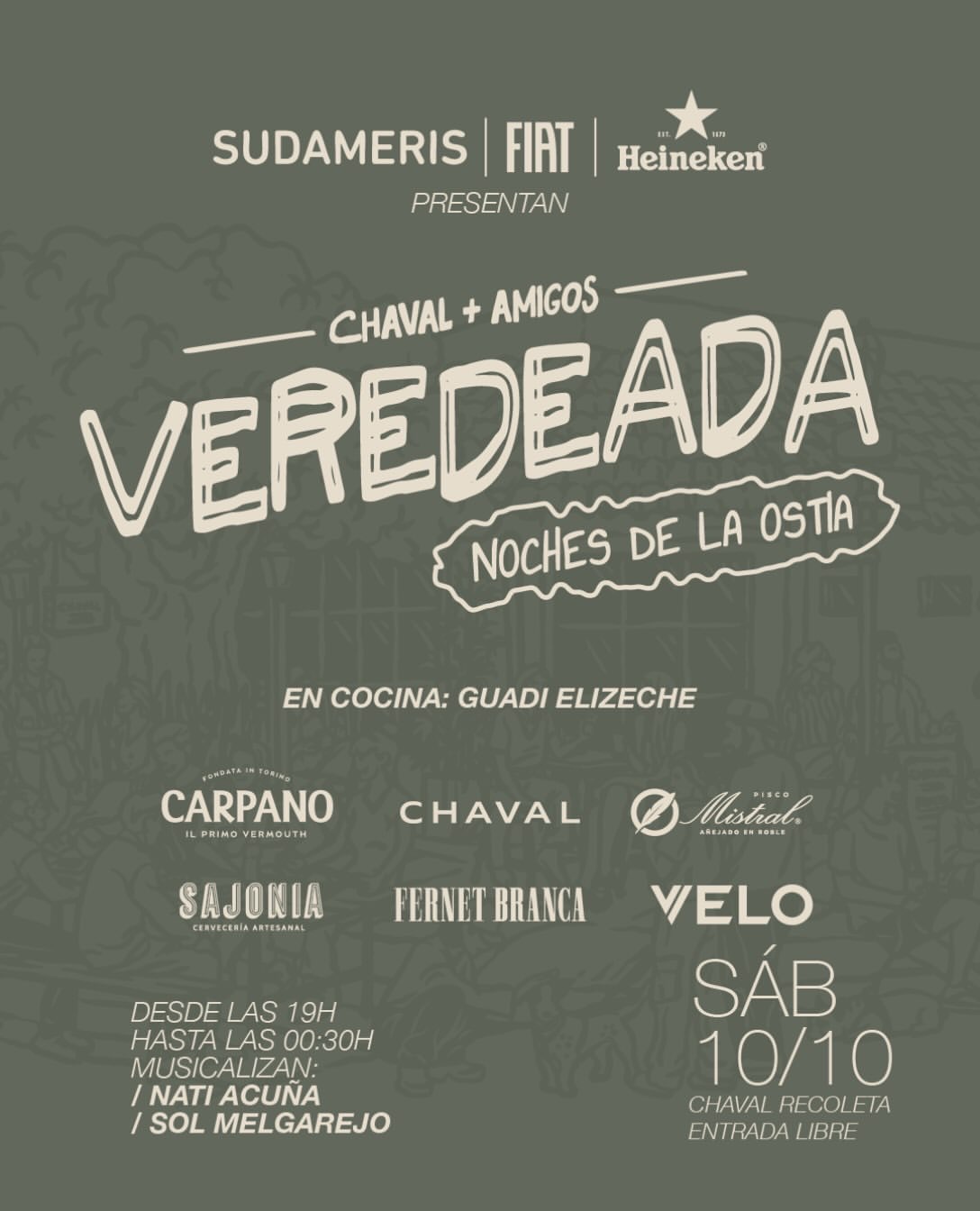 Veredeada – Noches de la Ostia · Fiestas