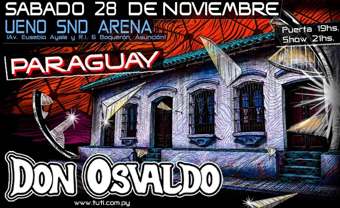 Don Osvaldo en Paraguay
