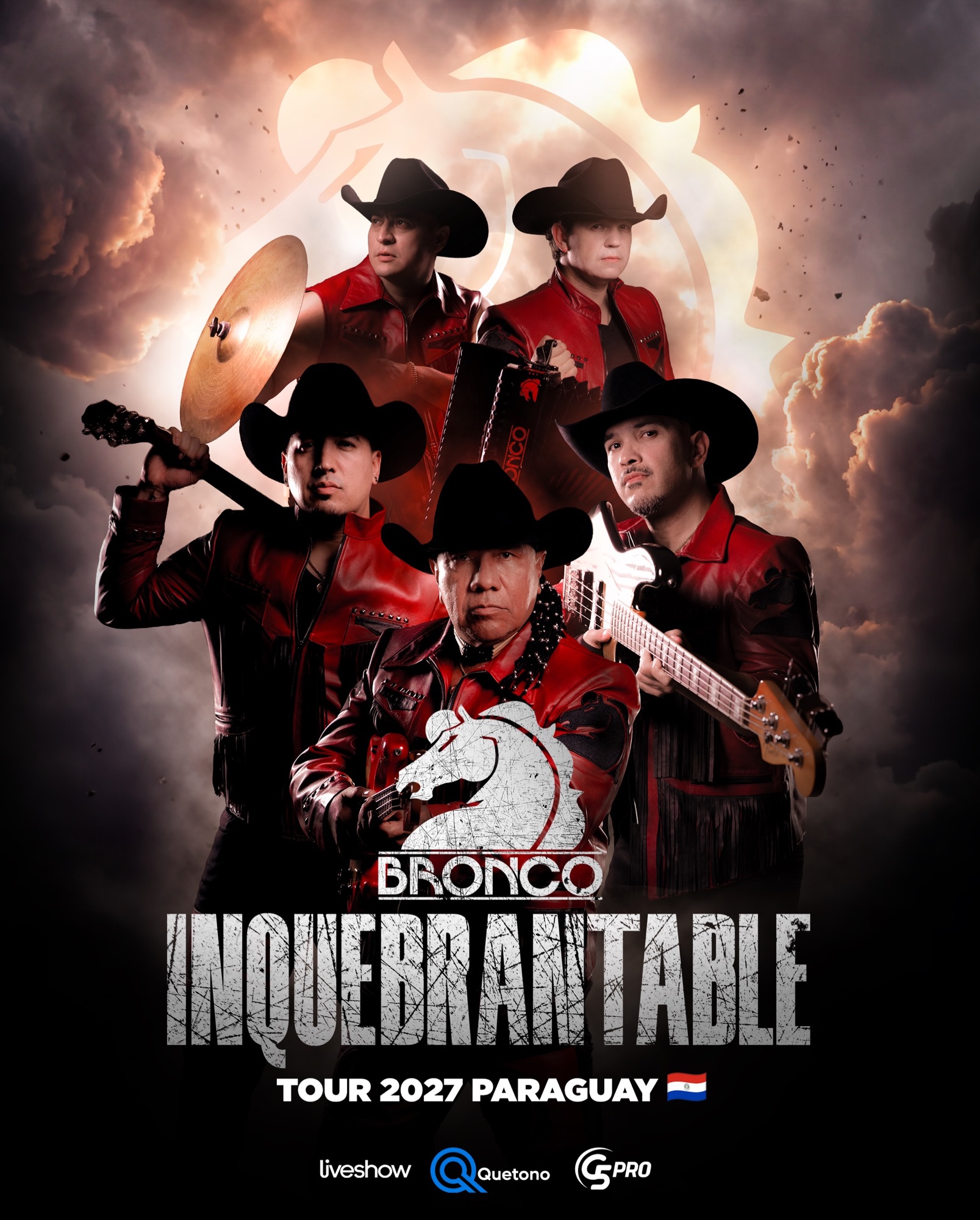 Bronco en Paraguay – Inquebrantable Tour 2027